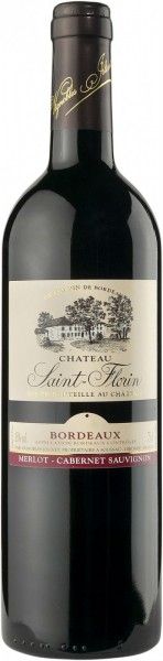 Вино "Chateau Saint-Florin" Rouge, Bordeaux AOC, 2015