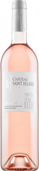 Вино "Chateau Saint-Hilaire" Rose, Coteaux d'Aix-en-Provence AOC, 2019
