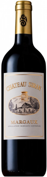 Вино Chateau Siran, Margaux AOC Cru Bourgeois, 2015