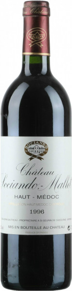 Вино Chateau Sociando-Mallet, Haut-Medoc AOC, 1996