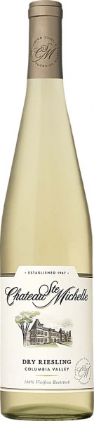 Вино Chateau Ste Michelle, Dry Riesling, Columbia Valley, 2018