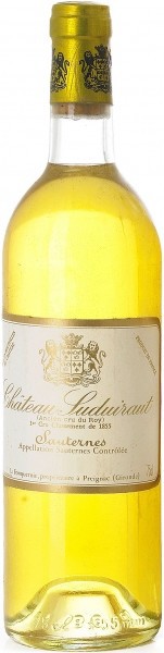 Вино Chateau Suduiraut (Sauternes) 1er Grand Cru Classe AOC 1990