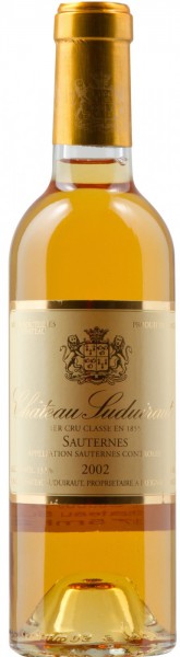 Вино Chateau Suduiraut (Sauternes) 1er Grand Cru Classe AOC 2002, 0.375 л