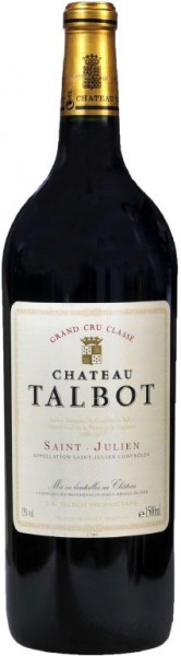 Вино Chateau Talbot, St-Julien AOC 4-me Grand Cru Classe, 1994, 1.5 л