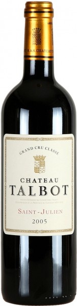 Вино Chateau Talbot St-Julien AOC 4-me Grand Cru Classe 2005