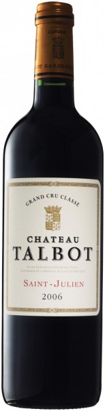 Вино Chateau Talbot St-Julien AOC 4-me Grand Cru Classe, 2006