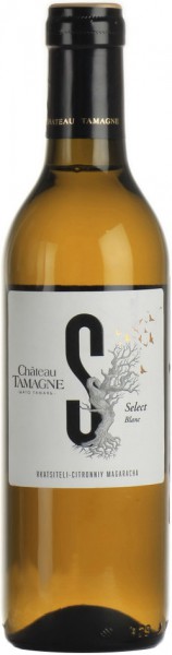 Вино "Chateau Tamagne" Select Blanc, 0.375 л
