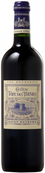 Вино Chateau Tour des Termes, L'Heritier de Tour des Termes, Saint-Estephe AOC, 2014