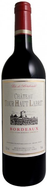 Вино Chateau Tour Haut Labrit, Bordeaux AOC, 2013