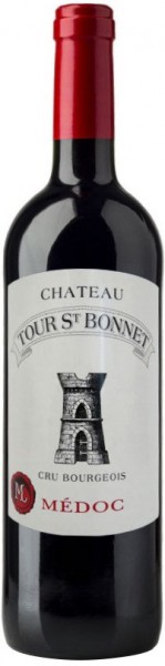 Вино Chateau Tour Saint Bonnet, Medoc AOC, 2014, 0.375 л