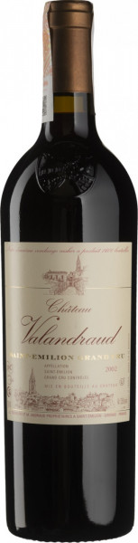 Вино Chateau Valandraud, Saint-Emilion Grand Cru AOC (Casher), 2002
