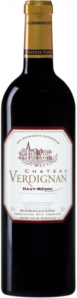 Вино Chateau Verdignan Cru Bourgeois, Haut-Medoc AOC, 2001