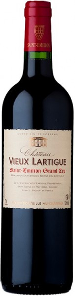 Вино Chateau Vieux Lartigue, Saint-Emilion Grand Cru AOC, 2011