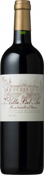 Вино "Chateau Villa Bel-Air" Rouge, Graves AOC, 2012