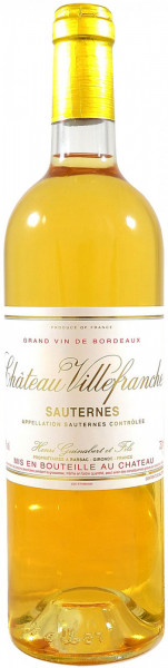 Вино Chateau Villefranche, Sauternes AOC, 2017