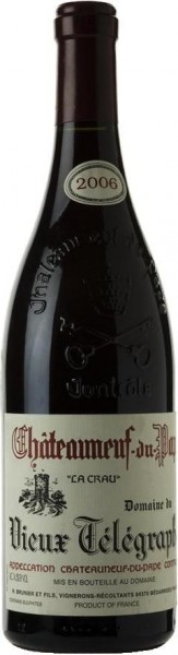 Вино Chateauneuf-du-Pape AOC Vieux Telegraphe La Crau 2006, 1.5 л