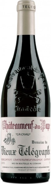 Вино Chateauneuf-du-Pape AOC Vieux Telegraphe La Crau 2007, 0.375 л