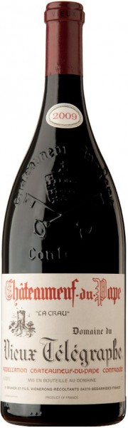 Вино Chateauneuf-du-Pape AOC Vieux Telegraphe "La Crau", 2009, 1.5 л