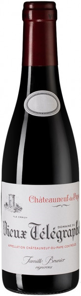 Вино Chateauneuf-du-Pape AOC Vieux Telegraphe "La Crau", 2018, 375 мл