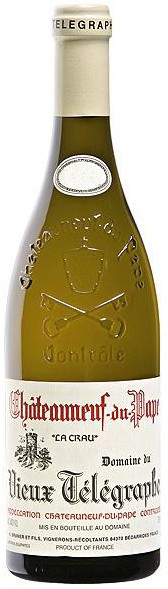 Вино Chateauneuf-du-Pape AOC Vieux Telegraphe White 2007, 0.375 л