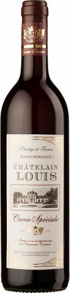 Вино "Chatelain Louis" Rouge Moelleux