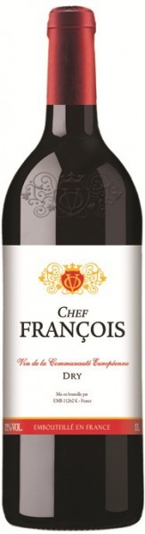 Вино "Chef Francois" Rouge Dry, 1 л