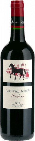 Вино "Cheval Noir" Bordeaux AOC, 2020
