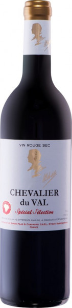 Вино "Chevalier du Val" Rouge Sec