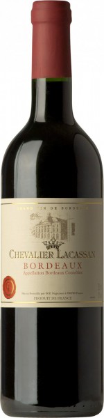 Вино "Chevalier Lacassan" Rouge, Bordeaux AOC, 2011