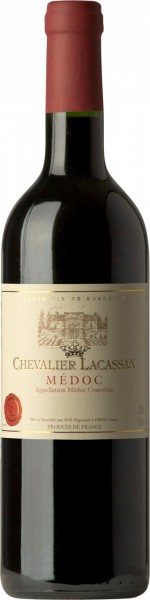 Вино "Chevalier Lacassan" Rouge, Medoc AOC, 2011