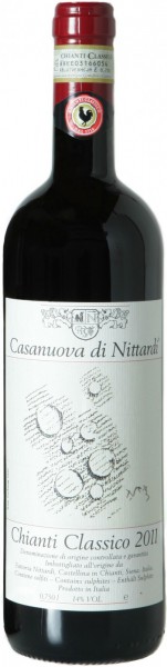 Вино Chianti Classico "Casanuova di Nittardi" DOCG, 2011