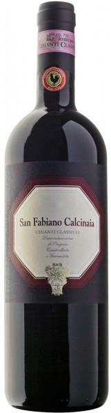 Вино Chianti Classico DOCG San Fabiano Calcinaia, 2009, 0.375 л