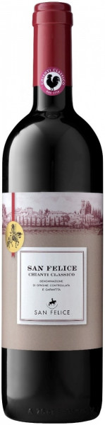 Вино Chianti Classico DOCG, San Felice, 2019, 0.375 л