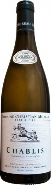 Вино Christian Moreau Pere et Fils, Chablis AOC, 2011