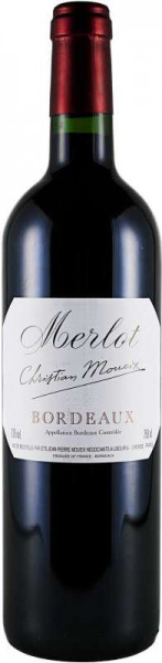 Вино "Christian Moueix" Merlot, Bordeaux AOC, 2010