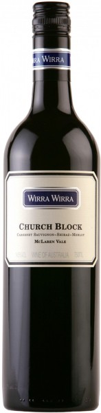Вино "Church Block" Cabernet-Shiraz-Merlot, 2010, 1.5 л