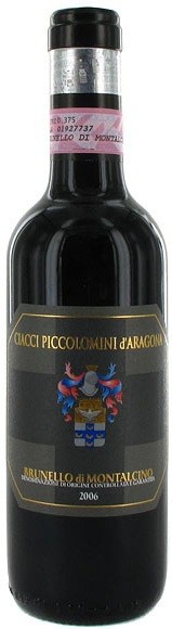 Вино Ciacci Piccolomini d'Aragona, Brunello di Montalcino DOC, 2011, 0.375 л