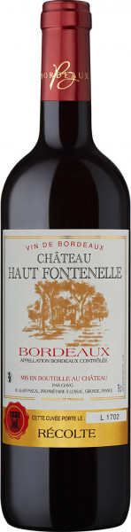 Вино CIAVG, "Chateau Haut-Fontenelle", Bordeaux AOC