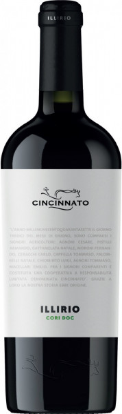 Вино Cincinnato, "Illirio" Cori DOC, 2018