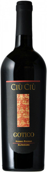 Вино Ciu Ciu, "Gotico" Rosso Piceno Superiore DOP
