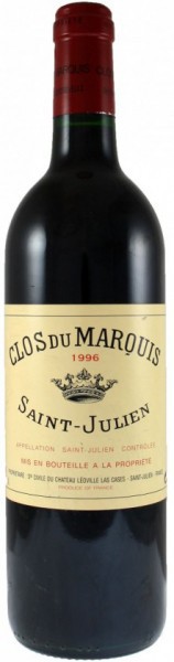 Вино "Clos du Marquis", 1996
