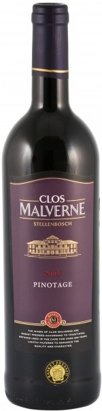 Вино Clos Malverne Pinotage 2005