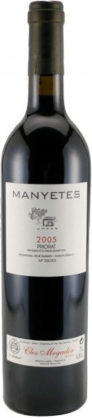 Вино Clos Manyetes, Priorat DOC 2005