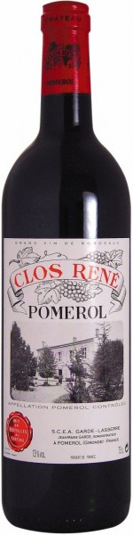 Вино "Clos Rene", Pomerol AOC, 2011