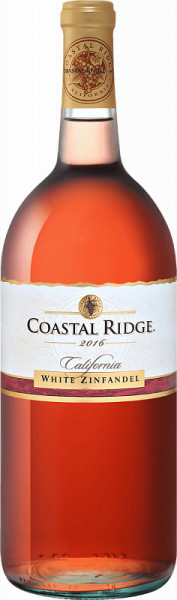 Вино Coastal Ridge, White Zinfandel, 2016, 1.5 л