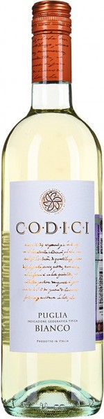 Вино "Codici" Bianco, Puglia IGT