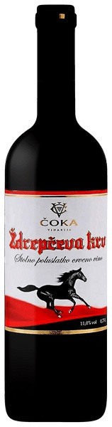 Вино Coka, "Zdrepceva Krv" Zdrebac, 1 л