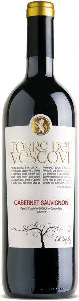 Вино Colli Vicentini, "Torre dei Vescovi" Cabernet Sauvignon, Vicenza DOC