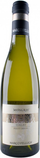 Вино Collio Pinot Grigio "Mongris" DOC, 2013, 0.375 л
