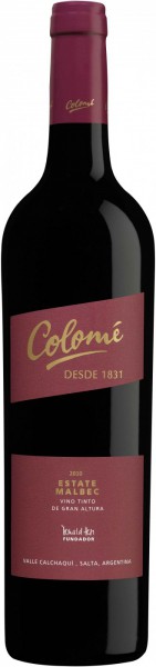 Вино Colome Estate Malbec, 2010